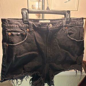 Abercrombie High Rise Shorts